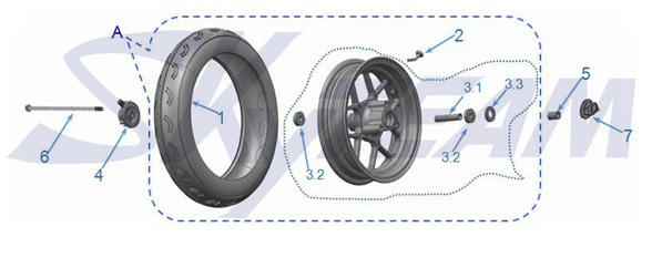 F16: Front wheel main product photo