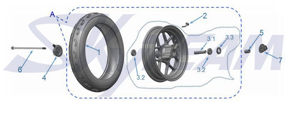 F16: Front wheel