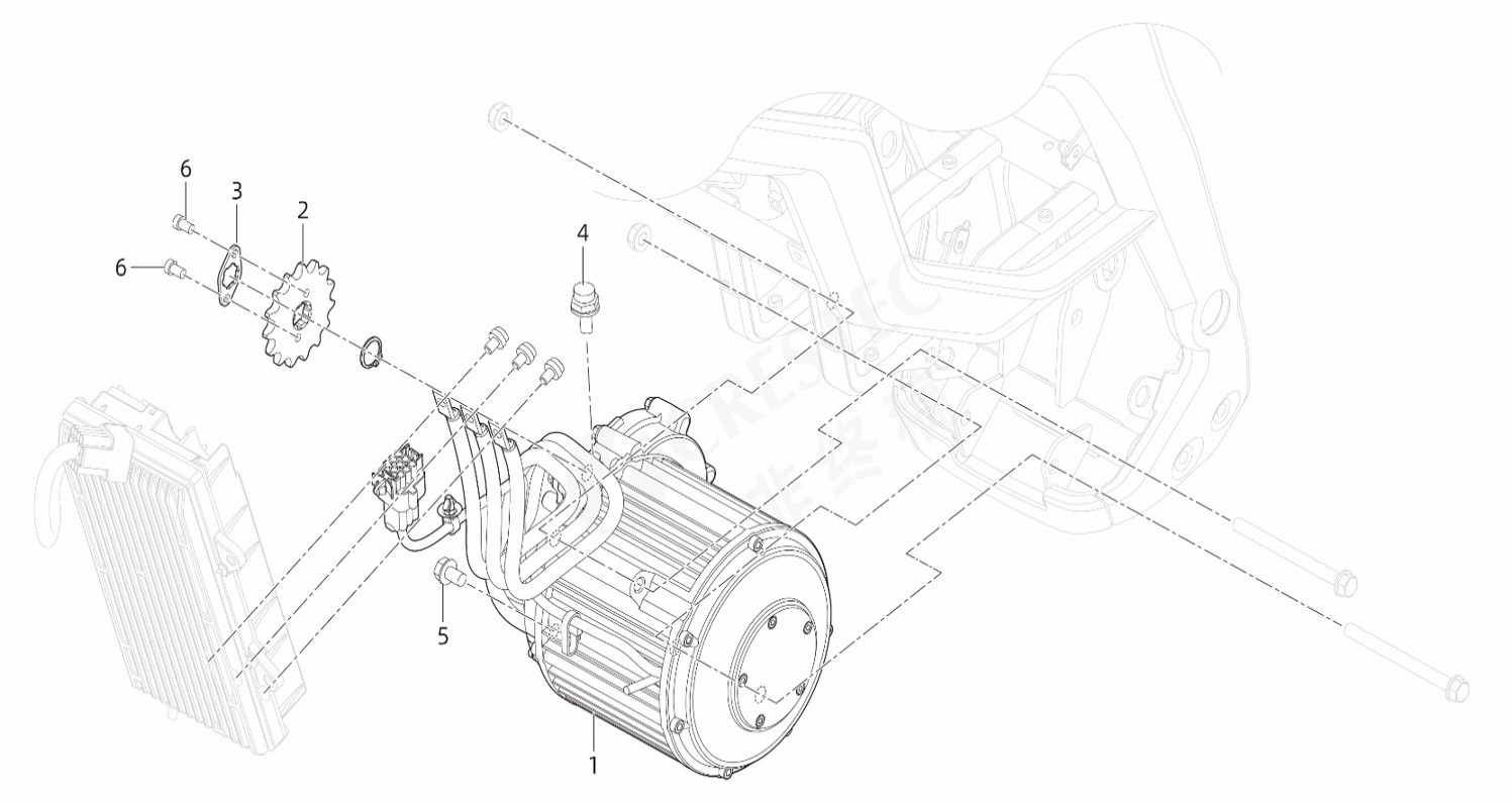 E22 : Motor, Framdrev
