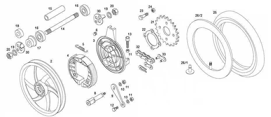 F15: Rearwheel